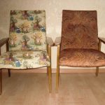 New upholstery for old Soviet chairs