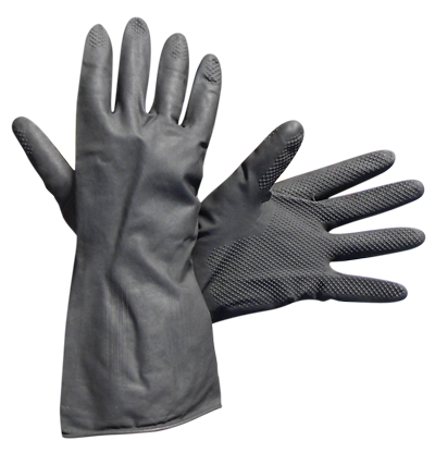 Rubber gloves