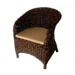 Water hyacinth wicker chair