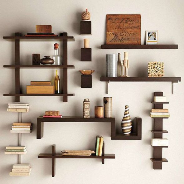 Forms of shelves