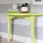Lime console from the table