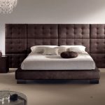 Elegant soft headboard from separate rectangles