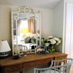 Dressing table from a mirror