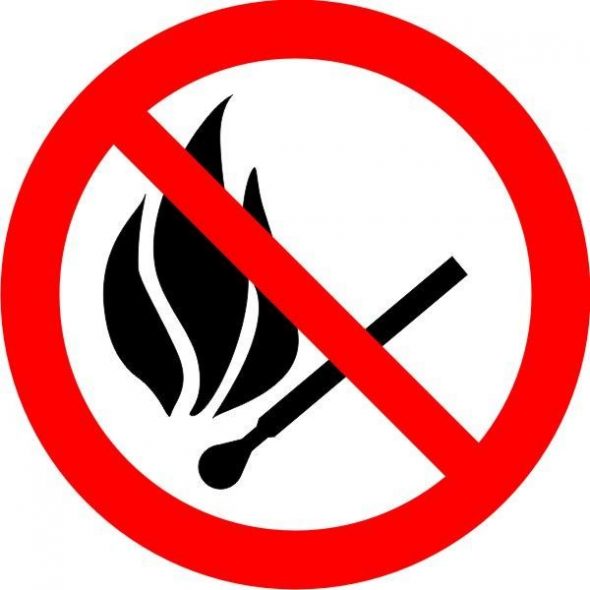 Heating is forbidden