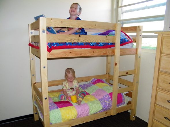 Łóżko piętrowe dla dzieci