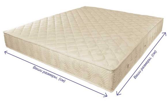 Bed dimensions