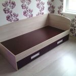 Single bed from chipboard do it yourself