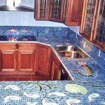 Mosaic for kitchen countertops