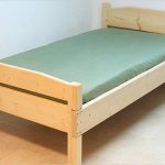 Simple handmade single bed