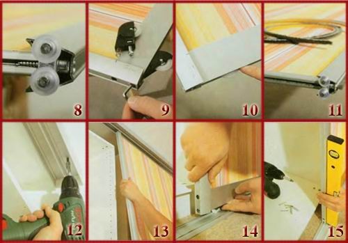 Door mounting process