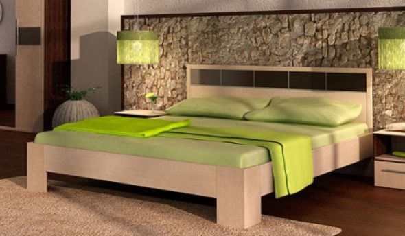 Comfortable double bed
