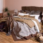 Layering in the interior and decoration of the bed