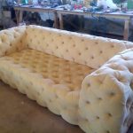 Soft sofa with a four-way do-it-yourself