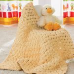 Unusual yarn for baby blanket