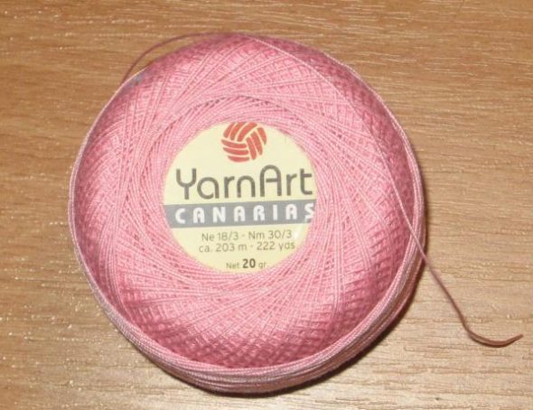 Very thin cotton thread