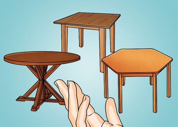Masa örtüsü için masa