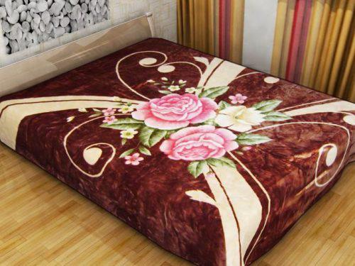 Bedspread sa acrylic bed