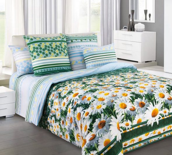 Percale Polyester Bed