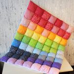 Multicolored soft and voluminous blanket for baby