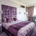 Elegant velvet cover for a room with velvet textiles