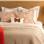 Yatak odası için kelebek tekstil ürünleri
