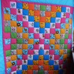 Baby blanket with animals