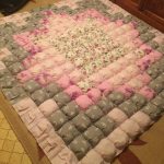 Lightweight and large bonbon style bedspread