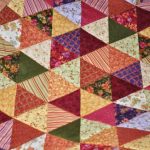 Triangle Triangles para sa Handmade Blanket