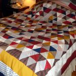 Triangle Patchwork Cover