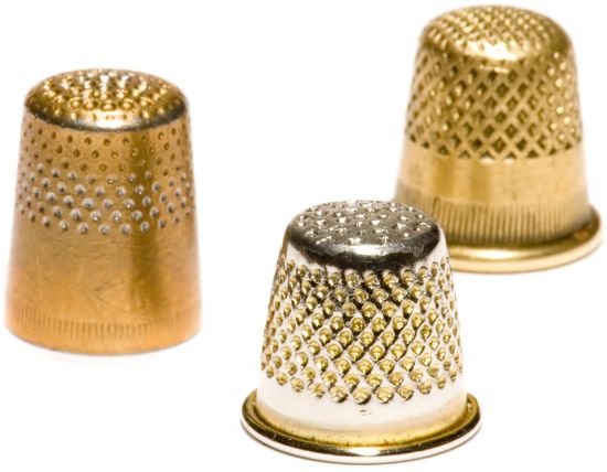 Thimbles for sewing