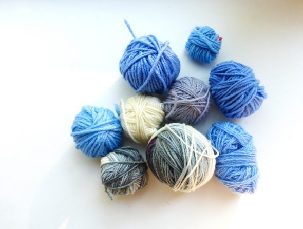 Sort yarn residues