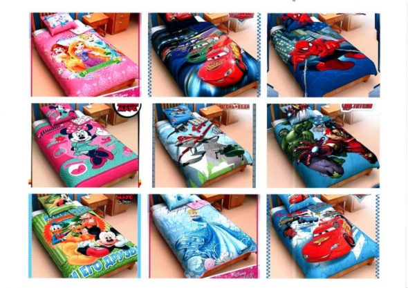 Blankets with prints