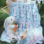 Children's crocheted crochet hare