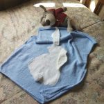 Children's plaid Bunny for a quiet and healthy sleep of kids