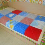 Quilt on single bed