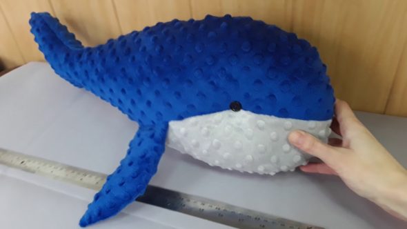 Wieloryb zabawka