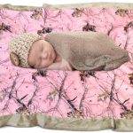 Soft light and beautiful blanket for a newborn