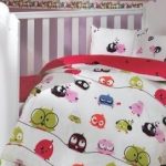 Unusual bed set for a little girl