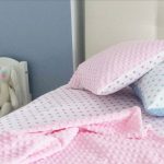 Soft and soft Minky plush bed
