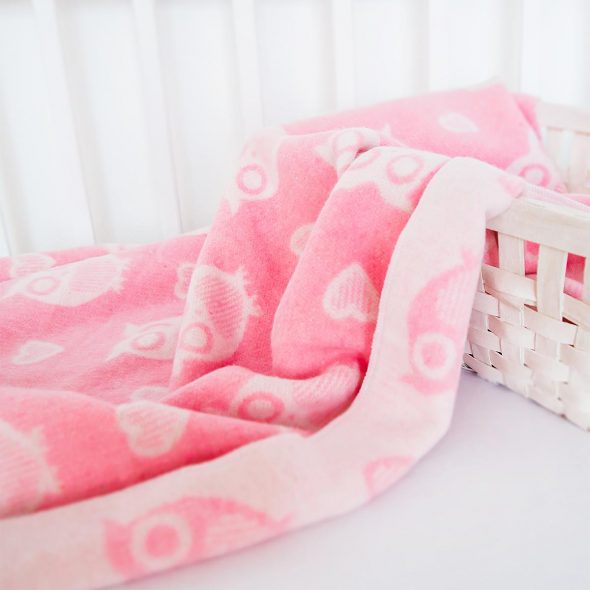 Gentle and soft flannelette blanket