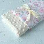 Gentle plush and cotton with an unusual pattern - a miracle for the baby