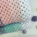 Crocheted plush yarn