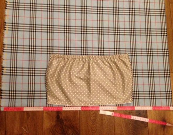 Sewing double sided pocket