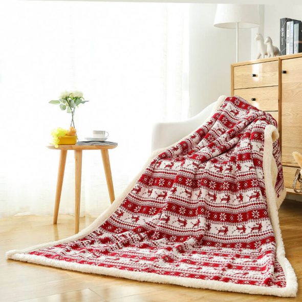 Woolen blankets beautiful and comfortable