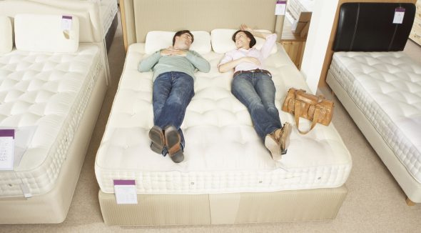 Mattress for two spouses