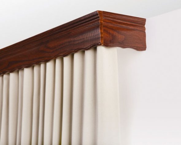 Wooden ceiling moldings