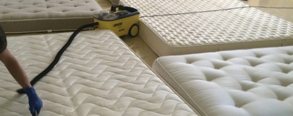 Dry cleaning mattresses