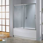 Bathroom design with protective screen