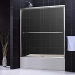 Black color in bathroom design