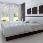 Gray color in bedroom design